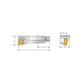 @L Series 95°Cassette Toolholder - Makotools Industrial Supply Tools for Metal Cutting